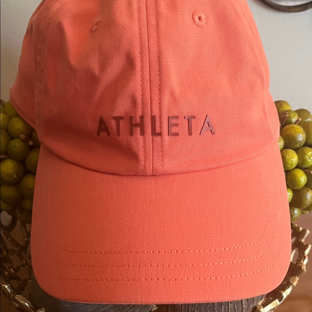 Athleta orange hat